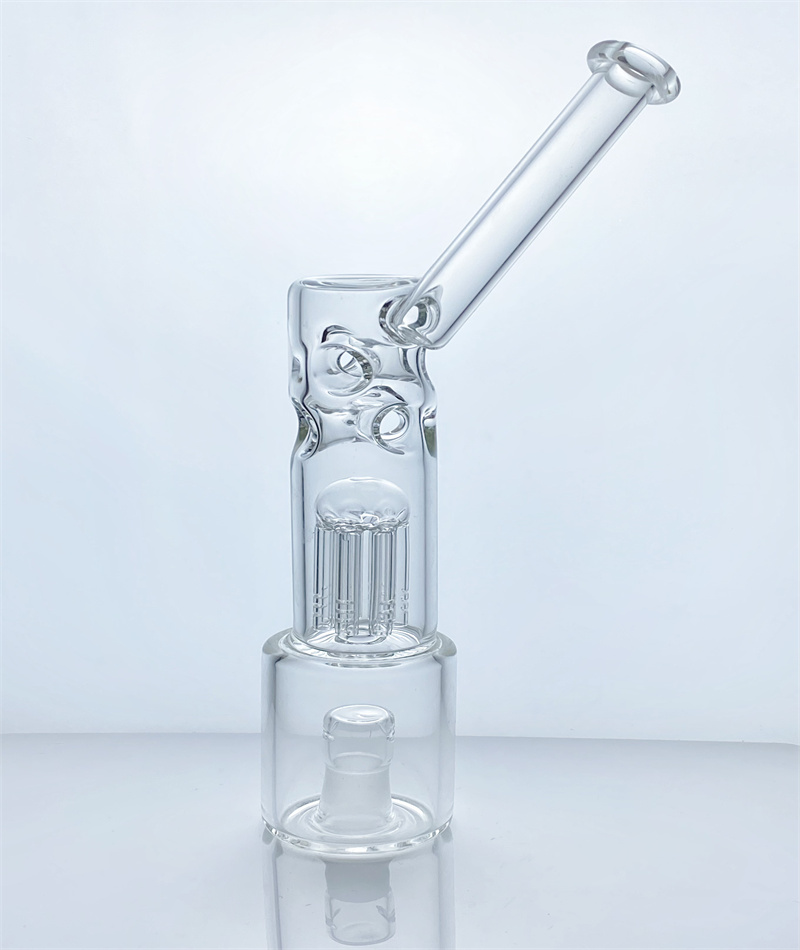 

Borosilicate glass hookah vapexhale hydratube 1 tree perc creates smooth and rich steam for the evaporator (GB-428)