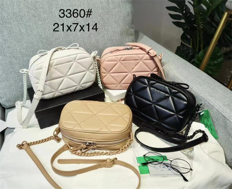 

Designer Brand P bags Shoulder crossbody bags Disco square Messenger chain camera pocket women PU leather Thread classic handbags ladies tote clutch purse, Extra freight
