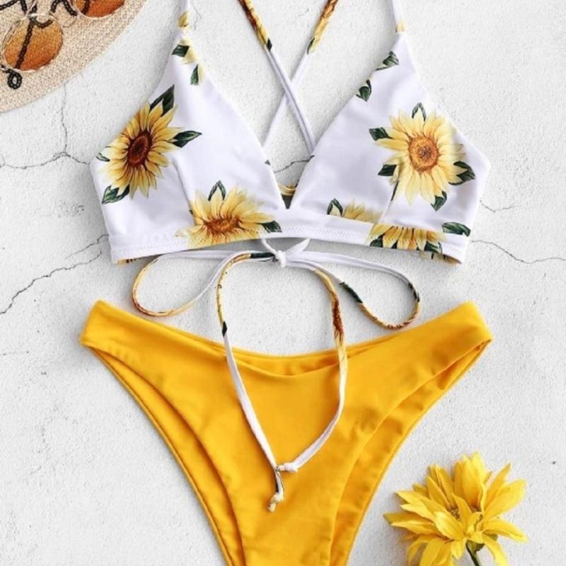 

Women' Swimwear 2022 Sexy Bikinis Luxury Swimsuit Women Bikini Set Summer Beach Brazil Biquini Swim Bathing Suit 2 Piece, Blue