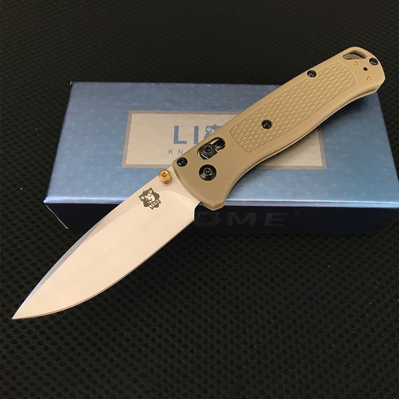 

Liome 535 Tactical Folding Knife Fiber Handle Outdoor Camping Safety and Lifesaving EDC Tool Hunting Survival Pocket Military Knives