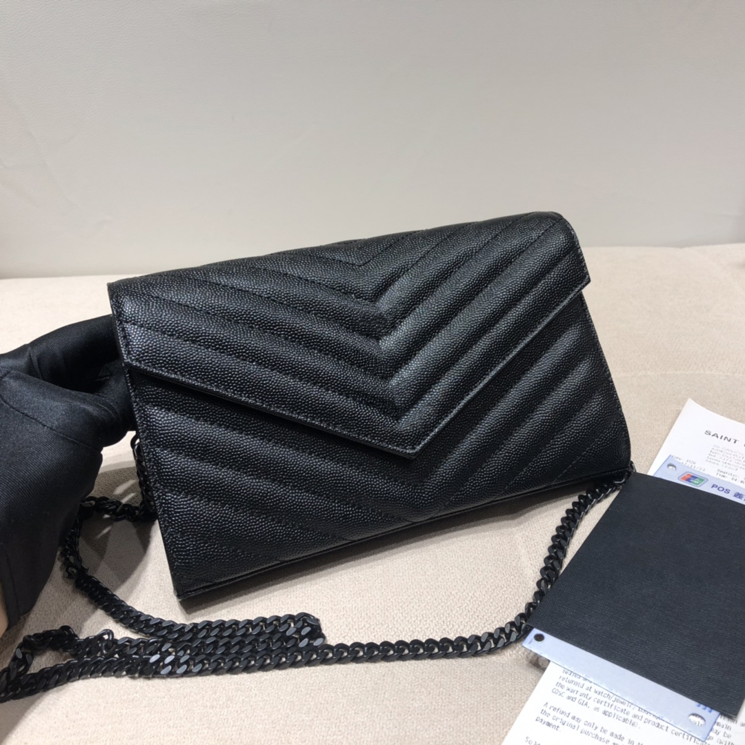 

Top Quality Women Luxurys Caviar Chains Wallets Purse Fashion Messenger Bag Leather Clutch Designers Shoulder Totes Lady handbags Crossbody Purses, Extra fee (are not sold separately)