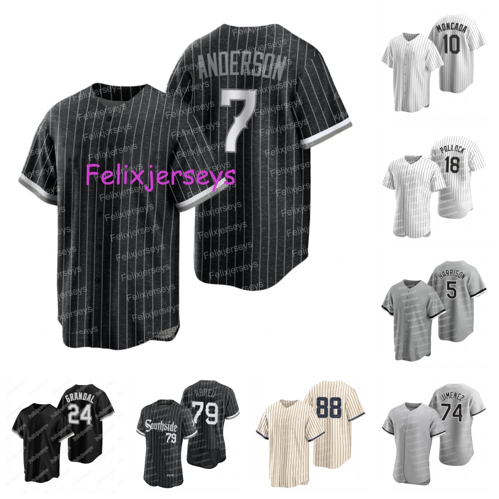 

Southside 2021 City Connect Jersey Tim Anderson Yermin Mercedes A.J. Pollock Jose Abreu Yoan Moncada Eloy Jimenez Vaughn Robert Kopech Giolito Hamilton Lynn, White youth s-xl