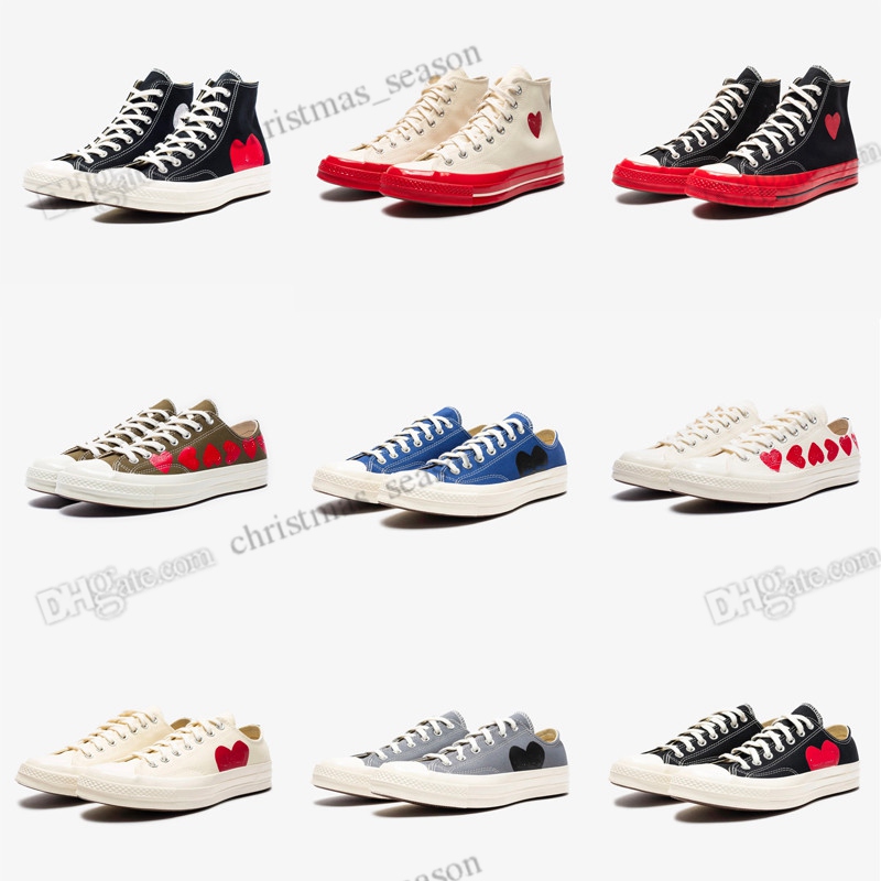 

classic casual men womens 1970 canvas shoes all star Sneaker chuck 70 chucks 1970s stars Big eyes black red heart shape platform Jointly Name sneakers 35-45, I need look other product