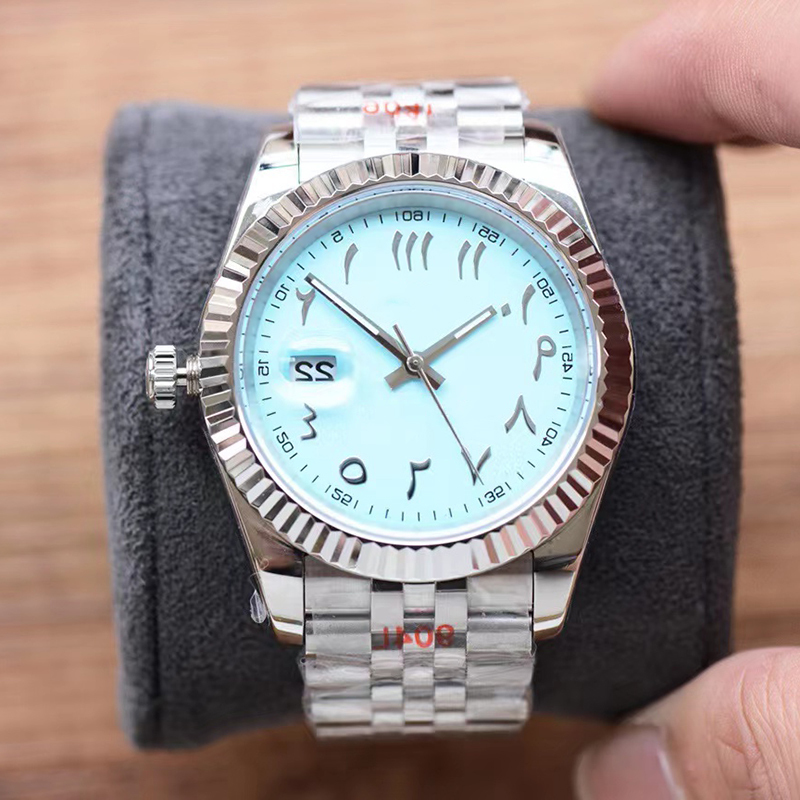 

Mens Automatic Mechanical Watch 904L 41mm Stainless Steel Arabic Numerals Sapphire Swim Designer Watches Montre de luxe, Color1