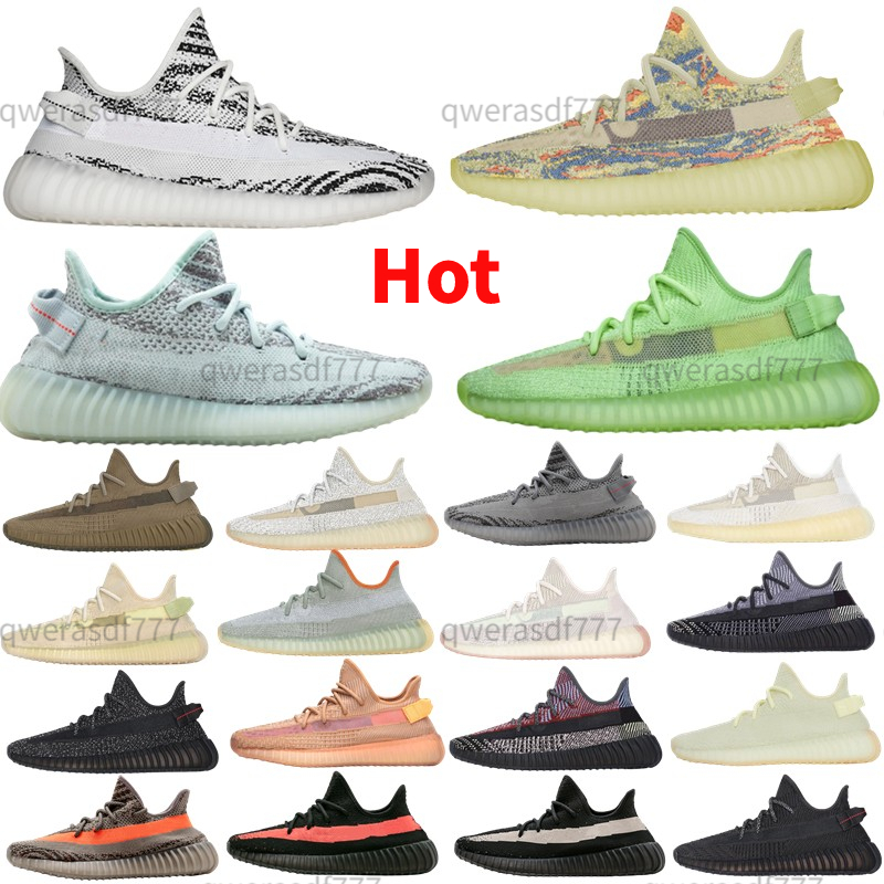 

22 Designer v2 Casual Shoes Slippers Marsh Oreo Synth Antlia Yecheil Reflective Zebra fashion ''V2''YEEZIES''BOOSTs''yezzies''350, Box