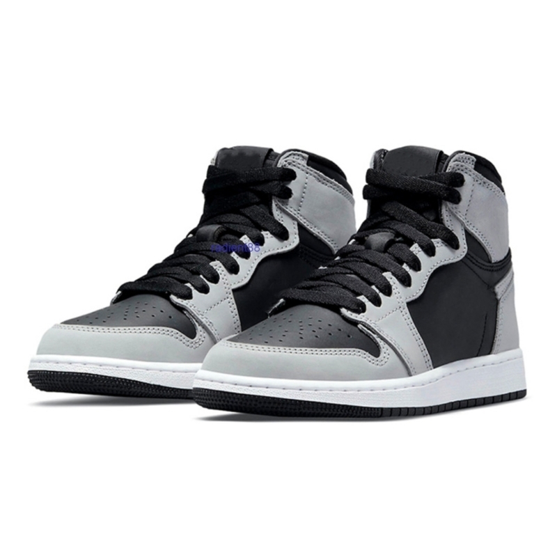 

Designer Shoes High OG Shadow 2.0 GS Black Grey Toe Men's Basketball Sneakers 36-45