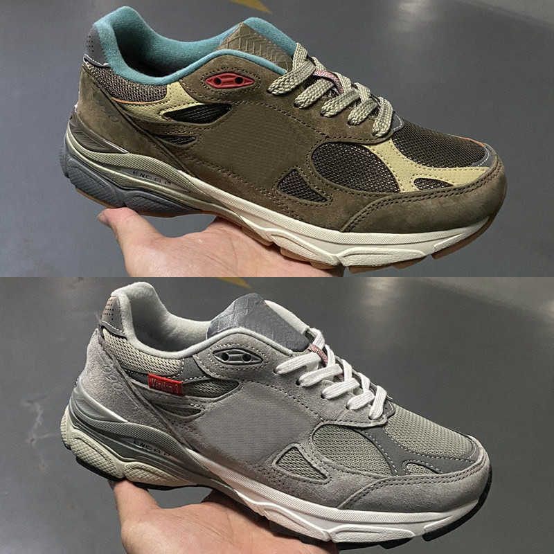 

New Bodega 990 V3 Here To Stay Designer Skate Shoes Version 3 Grey Men Women Sports Low Sneakers 36-44