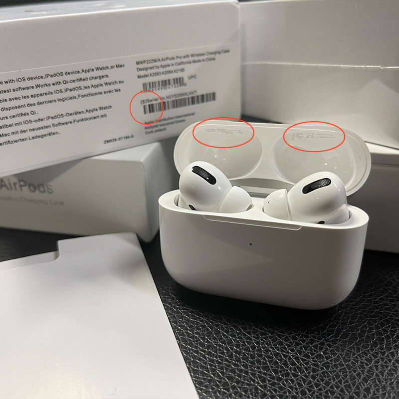 

1:1 Original Quality AirPods Pro Wirless Earphones NO. Metal closure connector Rename GPS Wireless Charging Bluetooth Headphones with In-Ear Detection good nice, White