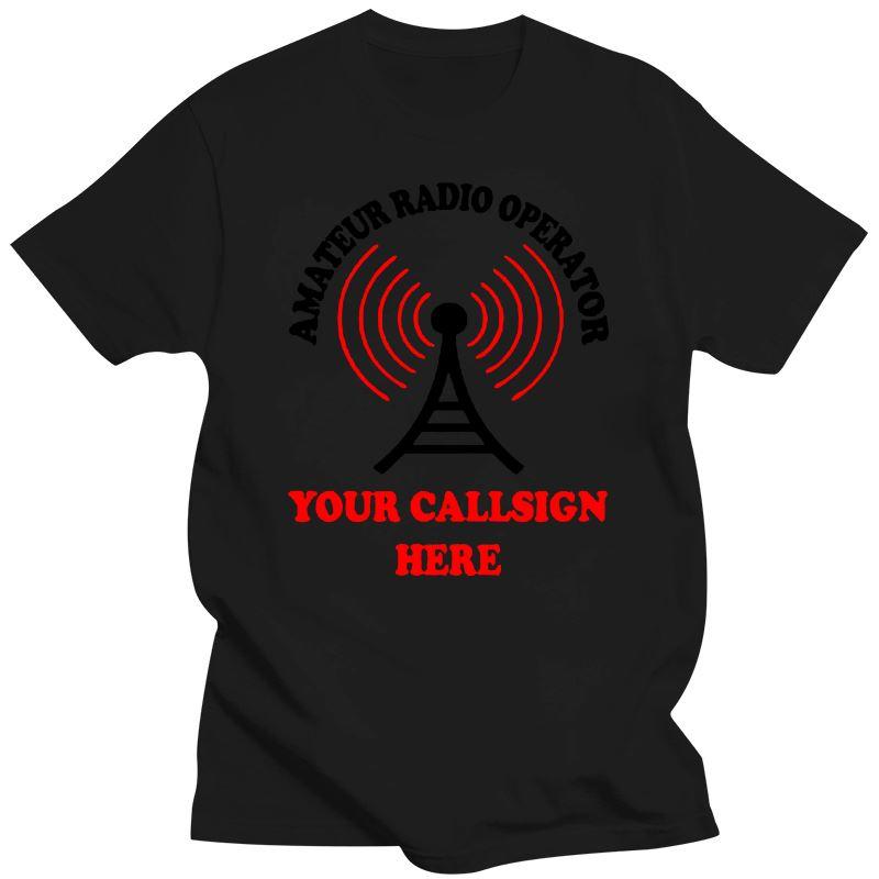 

Men's T-Shirts Amateur Ham Radio Callsign Antenna Mens Womens 2022 Tops Tee T Shirt Size 8 10 12 S-Xxl T-Shirt Custom PrintMen's, Redmen