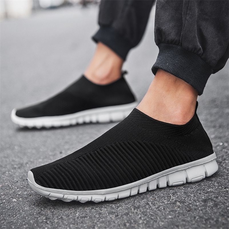 

Men Shoes Summer Soft Loafers Lightweight Mesh Casual Sneakers Tenis Masculino Zapatillas Hombre Lovers  220614, Gray