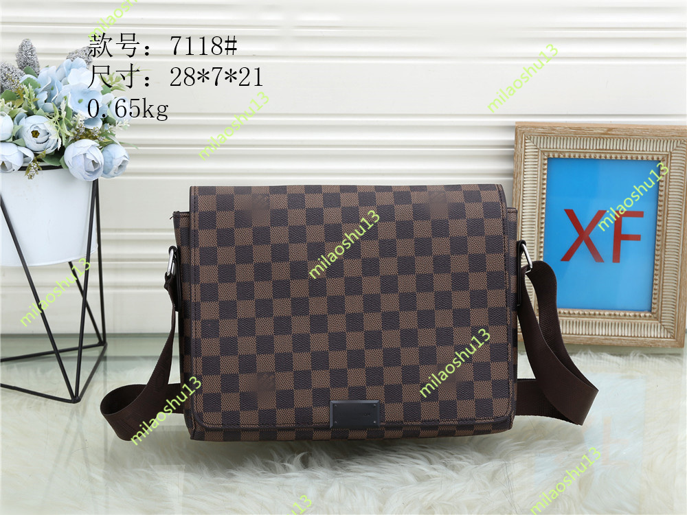 

GGs Louiseity Viutonity LVs men shoulder Crossbody bag man briefcase leather Designer handbag totes Messenger bags wallet Satchel handbag wallets, A1