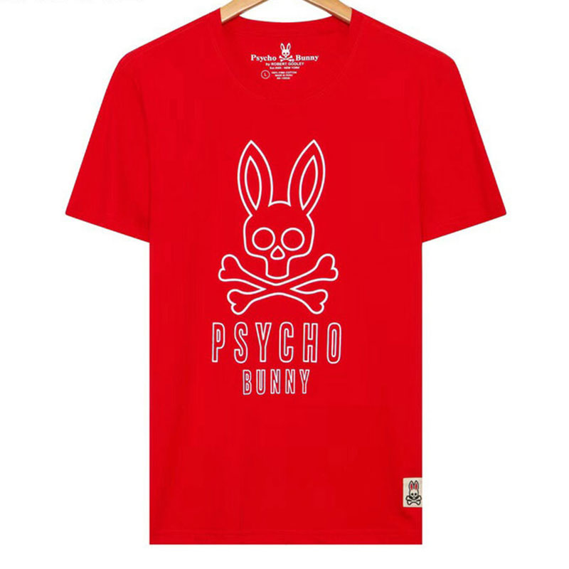 Mens Designer Fashion Tee Casual Polo Summer Slim Animal Rogue Rabbit Print Short Sleeve Crew Neck Luxury Accessory Top Tee