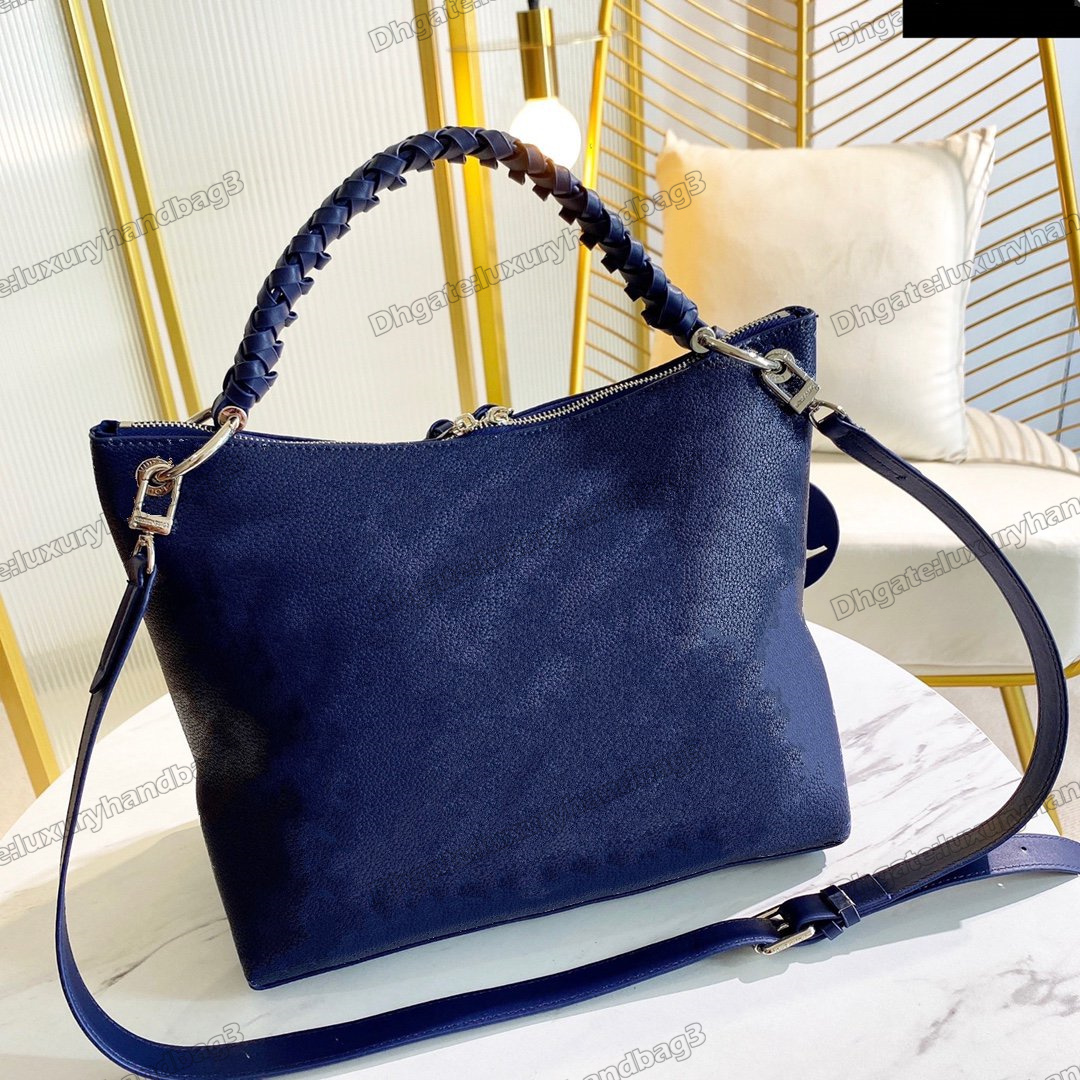 

Bella Bucket Bag Flight Mode Collection Muria Tote Bag M59552 Perforated Monograms Pattern Flowers Gradient Whites And Blues Shoulder Haumea Cross Body