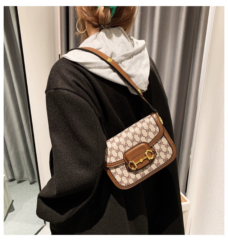 

Fashion Accessories Bag Woman 2022 new letter G luxury one-shoulder bag versatile 1955 horse title buckle cross-body bags cci