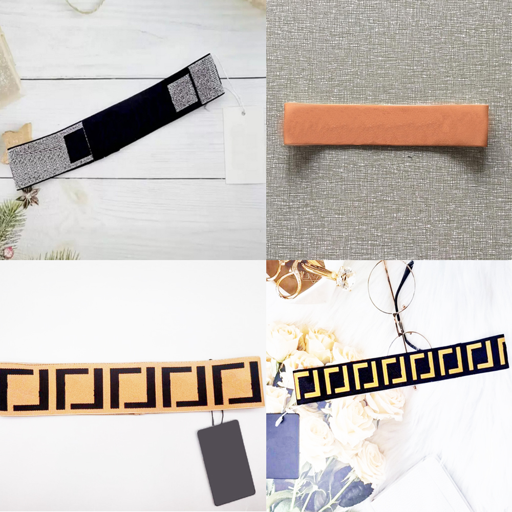 

22ss 20styleDesign Women Sweatband Headbands Classic Elastic Letter Print Headwrap High Quality Cloth Summer Men Women Luxury Brand Turban Hair Accessories