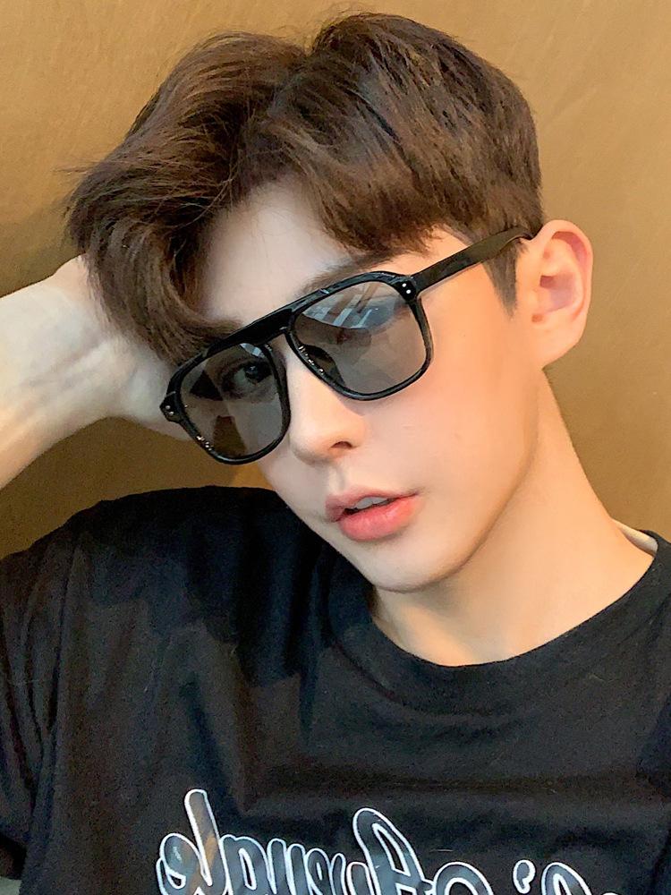 

Sunglasses Square Frame Glasses Fashion Vintage For Women Men Small Frames Retro Uv400, White;black