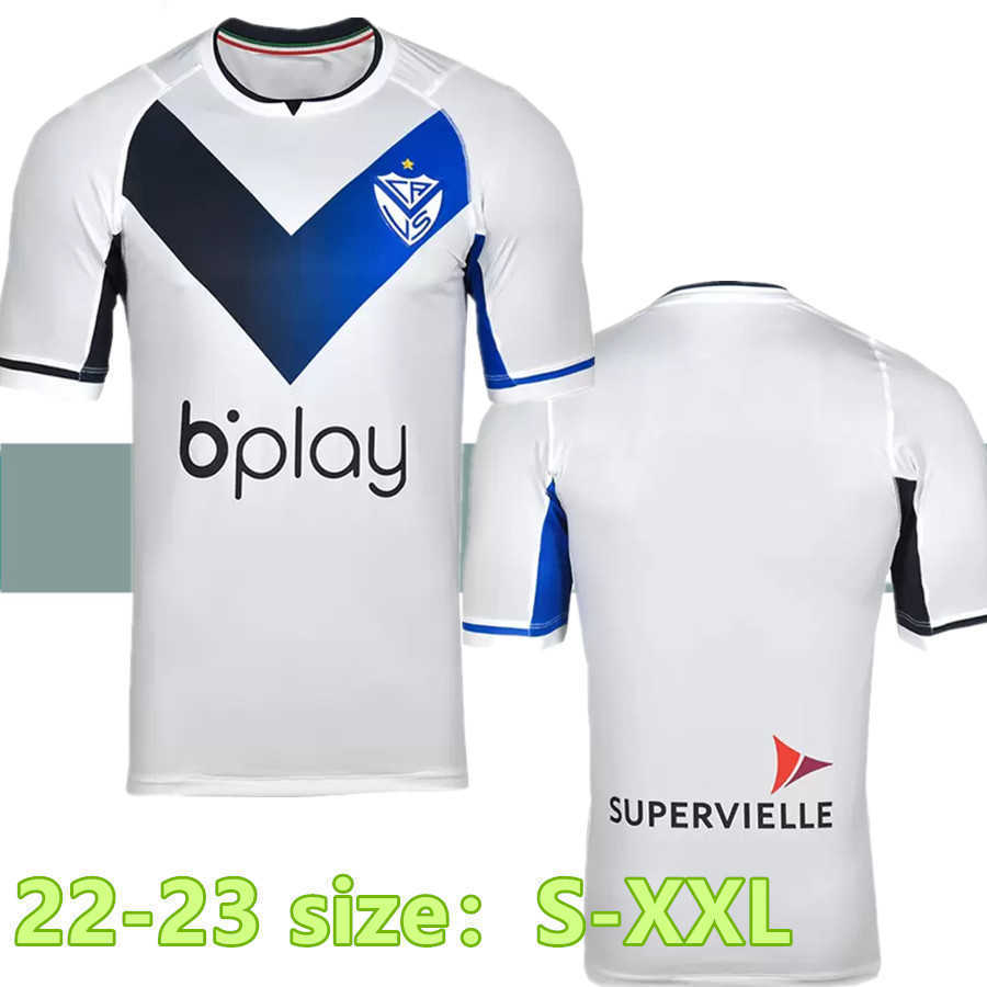 

22 23 Velez Sarsfield ALMADA ABRAM JONSON Men Soccer Jerseys AL VAREZ GIANNETTI Home Shirt Short Sleeves Camiseta De Futbol Adult Uniforms, 22-23 home