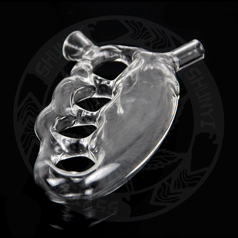 

14 inches handpipes Oil rigs Hookah transparent glass picture Glass Pipes Smoke water pipe tobacco cool bongs Dab rig recyler