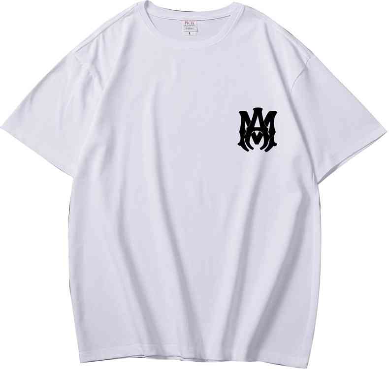 

Designer t Shirts Oversized T-shirt Men's Summer 2022 Loose Short Sleeve Sports Leisure Round Neck Print Micro Elastic Fashion, 23