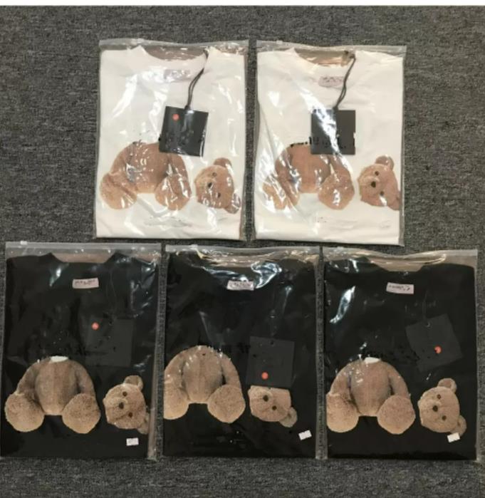 

Summer Mens Womens T Shirts Chest Bear High Texture Comfortable Breathable Grade Atmosphere Simple and Versatile Style Couple Wear, Consultative service