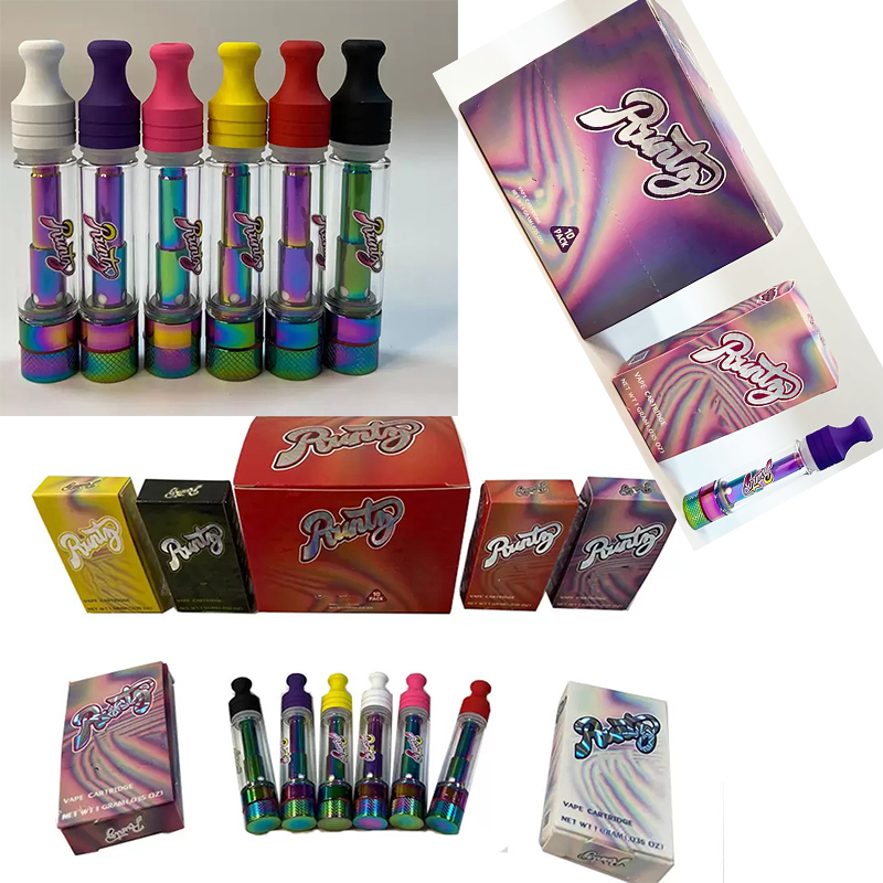 

New Arrival Runtz Atomizer Vape Cartridges Pack 1ml Empty Cart Ceramic Coil Atomizer Thick Oil Vaporizer Dab Pen Vapes 510 Threaded Cart