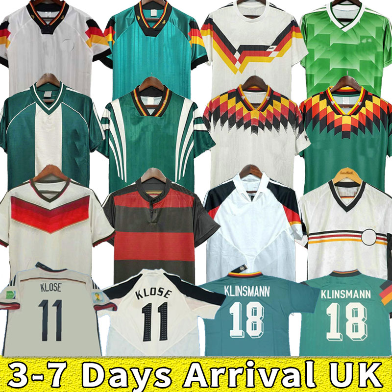 

2014 Retro KLINSMANN Soccer Jerseys BALLACK Matthias 1998 KALKBRENNER Classic Football shirts 1996 2004 KLOSE Vintage MÃ¶ller 1994 1988 1990 2004, Black;yellow