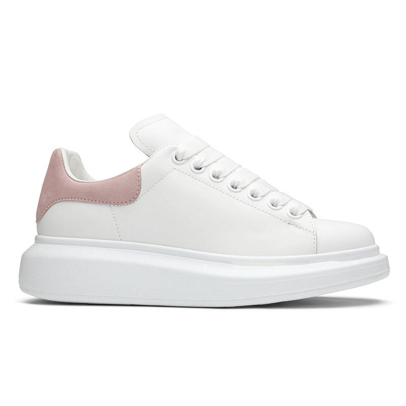 

2022 designer sneakers men women casual shoes Black Suede Leather Pink Grey Green platform trainers sport sho