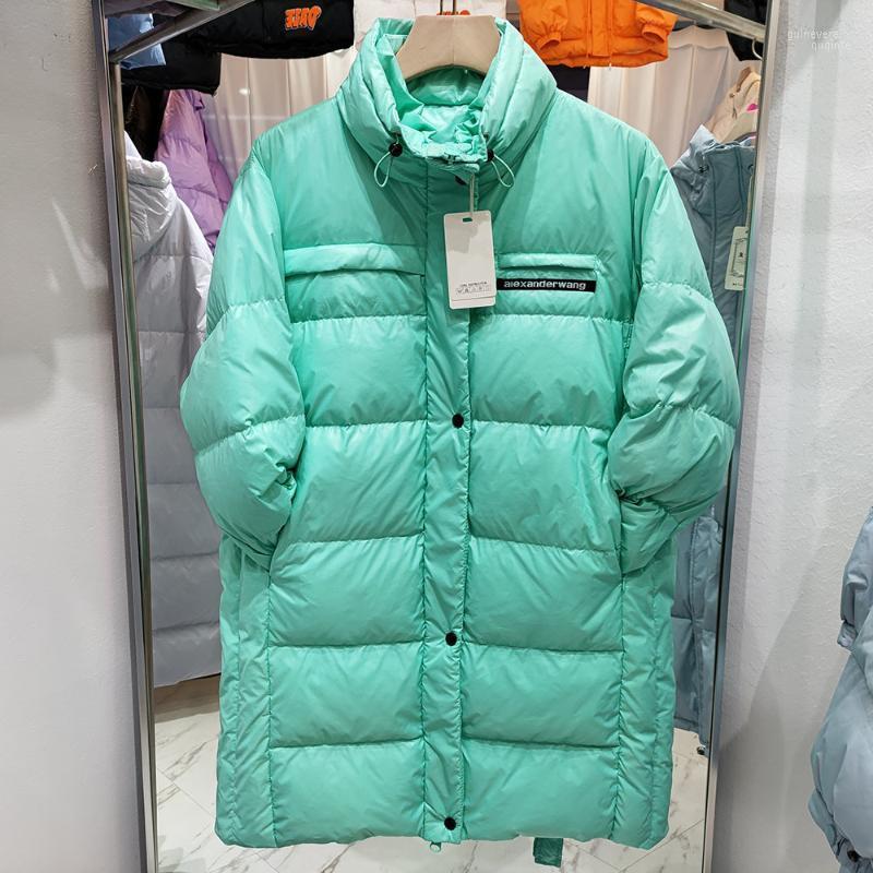 

Women' Down & Parkas Candy Colors 2022 Autumn Winter 90% White Duck Long Women Coat Female Thick Warm Jacket Guin22, Black