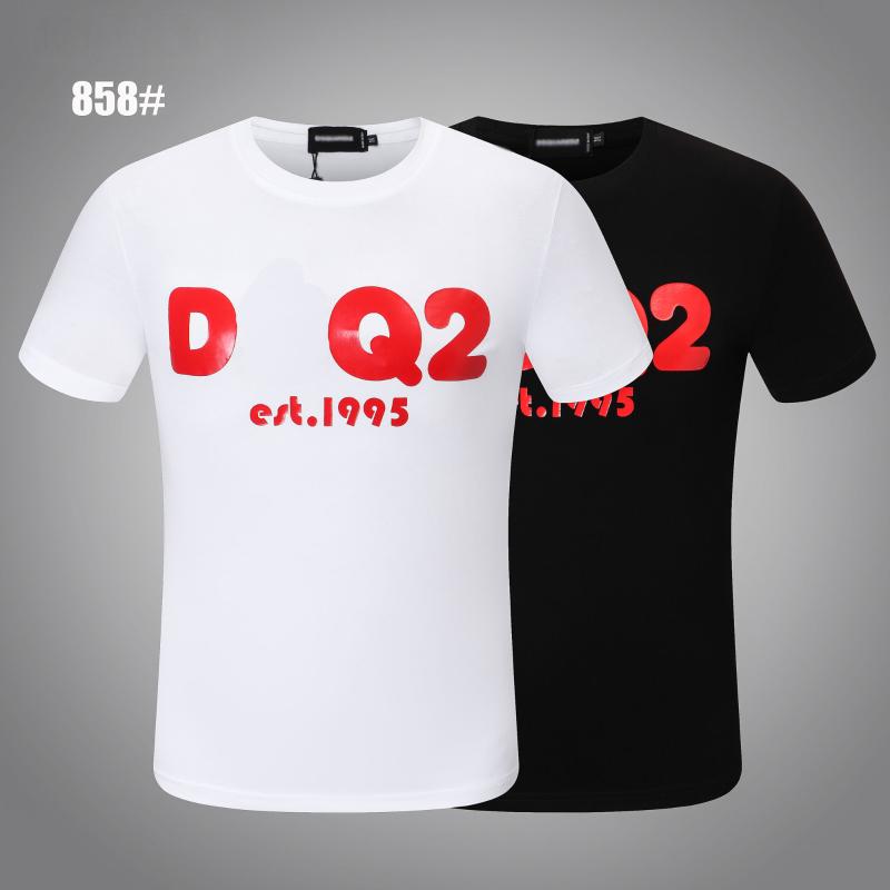 

Men's T-Shirts Men/Women O Neck Short Sleeve T Shirt Locomotive Letter Print T-shirt Casual Cotton Authentic Hip-Hop Uared2 858#Men's MeMen', Black