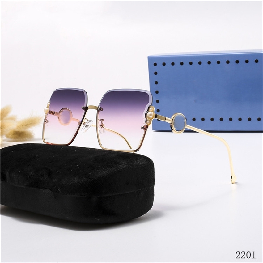 

new women's fashion ocean Lens Sunglasses frameless star Sunglasses 2201