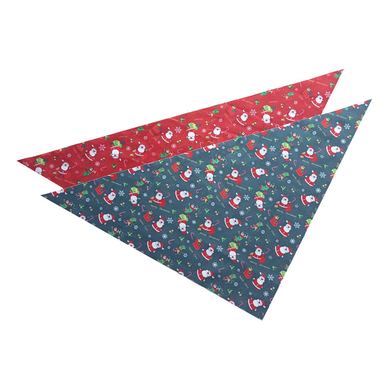 

Christmas Dog Bandana Snowman Pets Scarf Triangle Bibs Holiday Pets Accessories Pet Bandanas For Small Medium Large Dogs