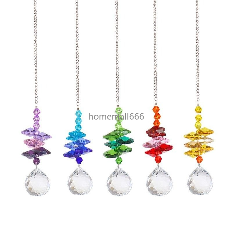 

Garden Decorations Suncatcher Crystal Wind Chimes Heart Pendant Handmade Sun Light Catcher Handmade Window Wedding Curtain Decor Sunburst AA