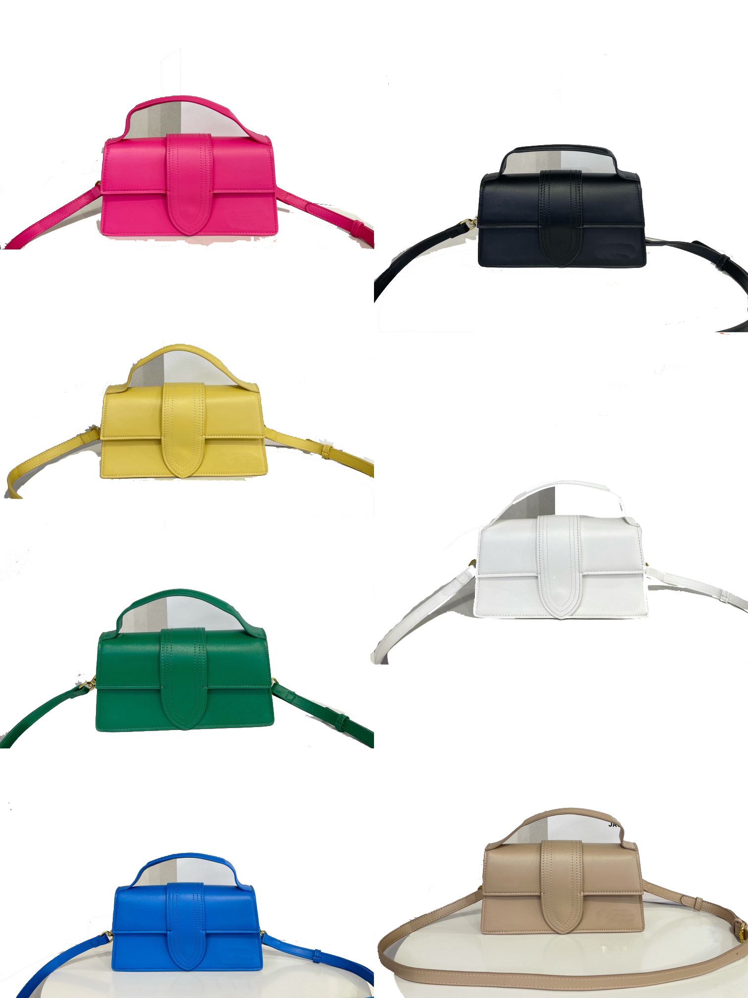 

Designer Handbag Bag BAMBINOS Shoulder Bags Luggage Spring And Summer Jacquems Mini Vintage Handbags Real Leather Shoulder Armpit rolex watch totes Fashion