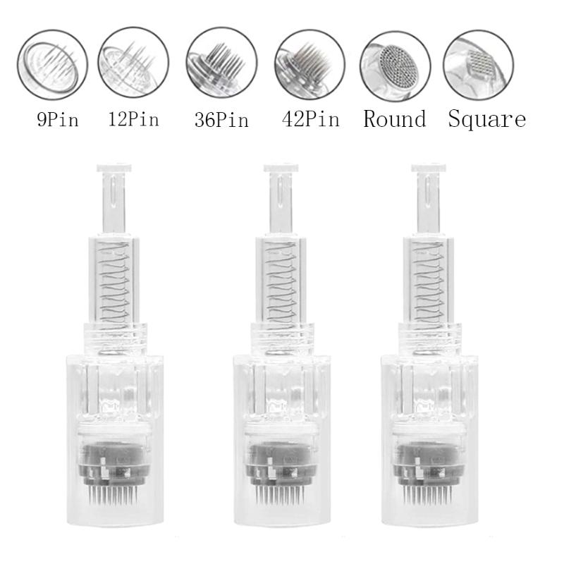 

Tattoo Needles 10/50/100pcs Microneedling Derma Pen Screw Needle Cartridge 36pin For Microneedle Electric PenTattoo