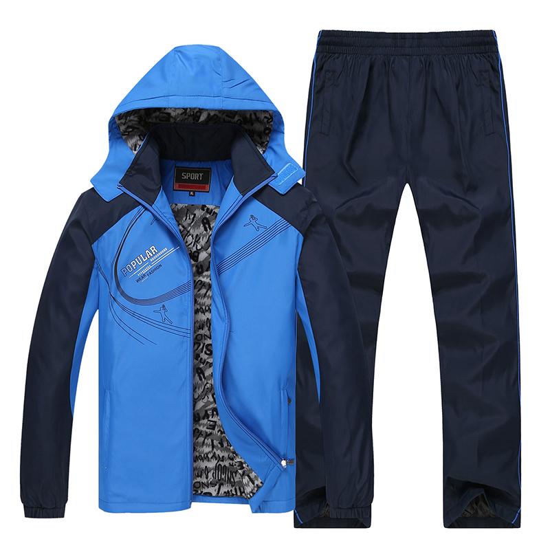 

Men's Tracksuits 2022 Thick Warm Tracksuit Men 4XL 5XL 2 Two Piece Set Casual Hoodies Sweatshirt Sportswear Sweatsuit Track Suit, Beige