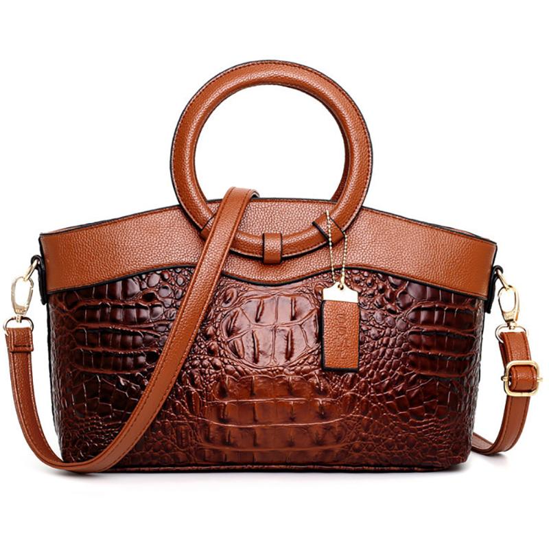 

Evening Bags Fashion Women Handbags Female Crocodile Pattern Shoulder Bag Lady Crossbody Large Capacity Tote Casual Travel Packages 2022Even, 50 pcs choose this