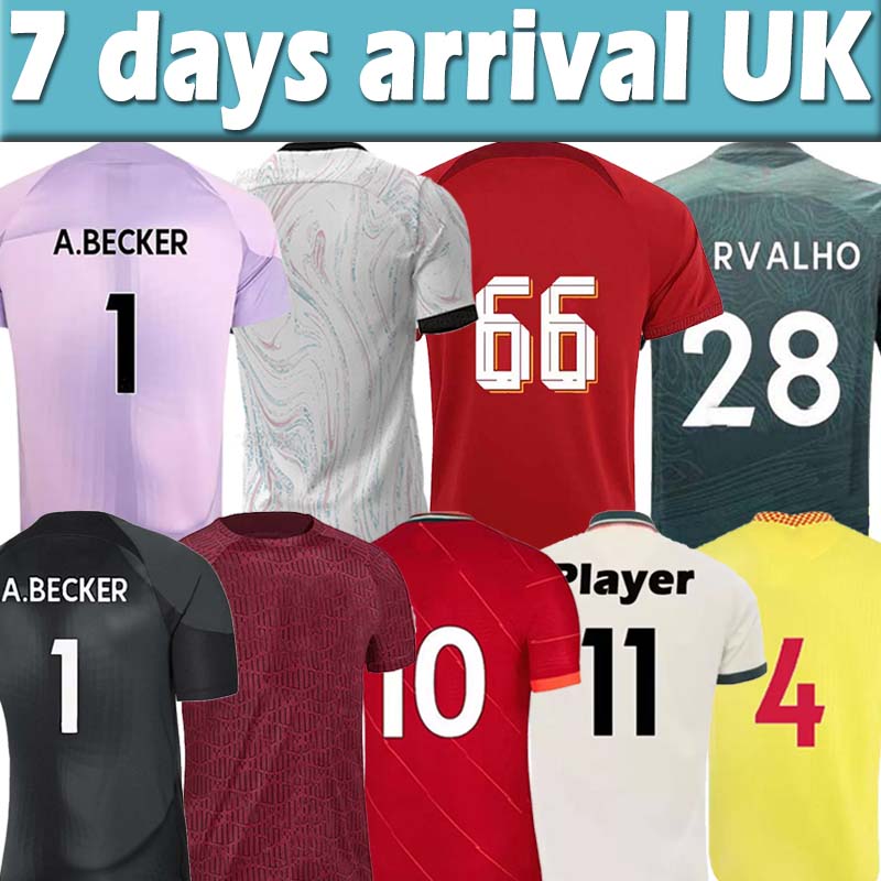 

22/23 ALEXANDER ARNOLD soccer jerseys 2021 2022 2023 DARWIN #27 DIOGO Fabinho Jones A.BECKER ROBERTSON Men kids kit socks full sets football Pre-match shirts training, 22-23 home