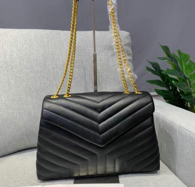 

2022 Women wrinkle leather handbags Fashion classics Niki Shoulder bags crossbody bag Totes handbags fashion Messenger Bag, Black chain