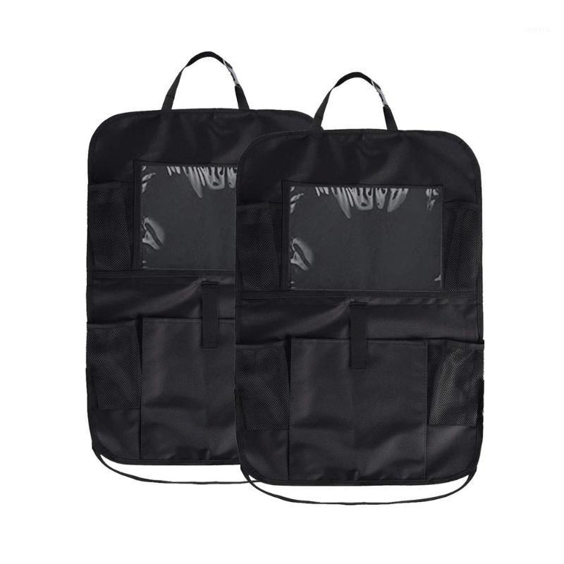 

Car Organizer Stowing Tidying Pouch Universal Back Seat Auto Storage Bag Hanging Items For Kid Multi-Pocket With Tablet Holder