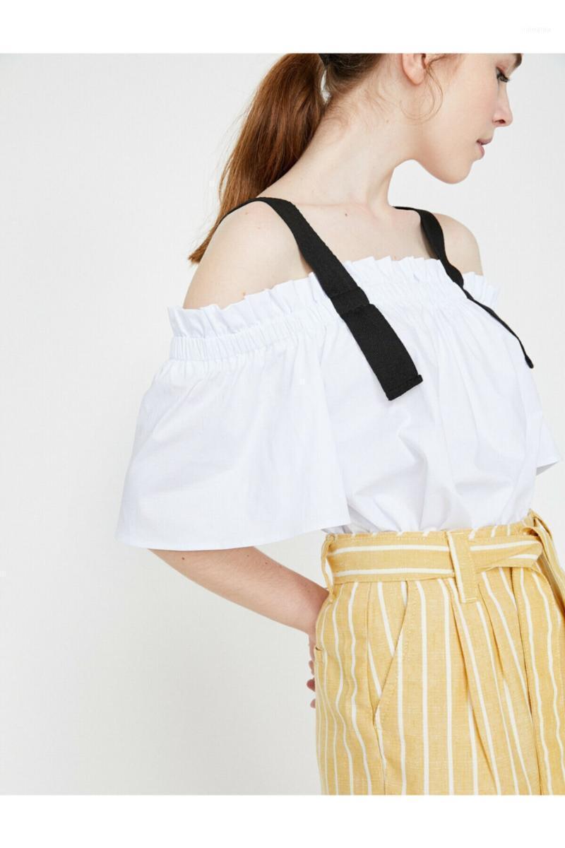 

Women's Blouses & Shirts Koton Women White Blouse 9 KAF60707, As pic