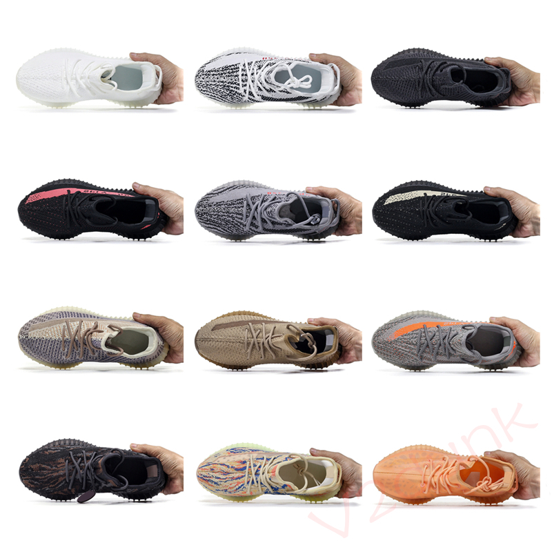 2022'V2''YEEZIES''BOOSTs''yezzies''350 Running Shoes Sesame Butter Semi-frozen Yellow Cream Zebra Me