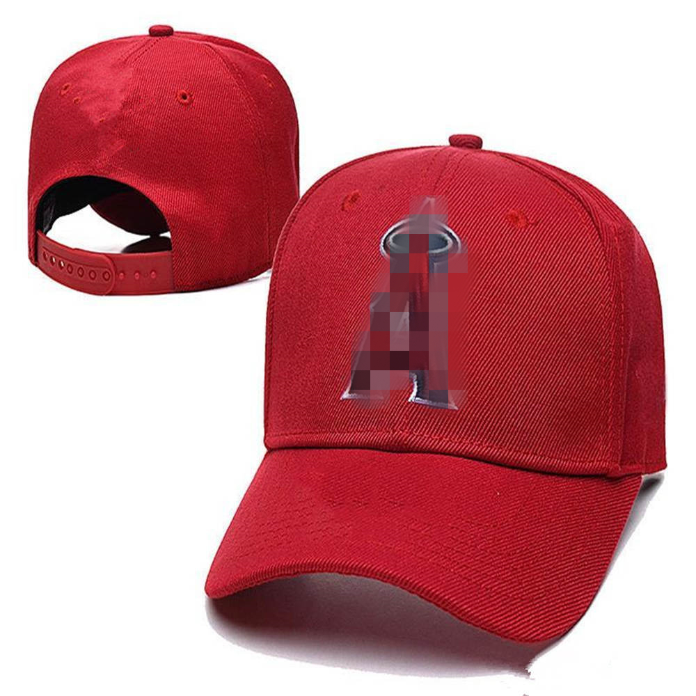 

High quality Angels A letter Cap Gorras Planas Hip Hop Snapback Baseball Outdoor Sport Hiphop Adjustable Red Hat H7