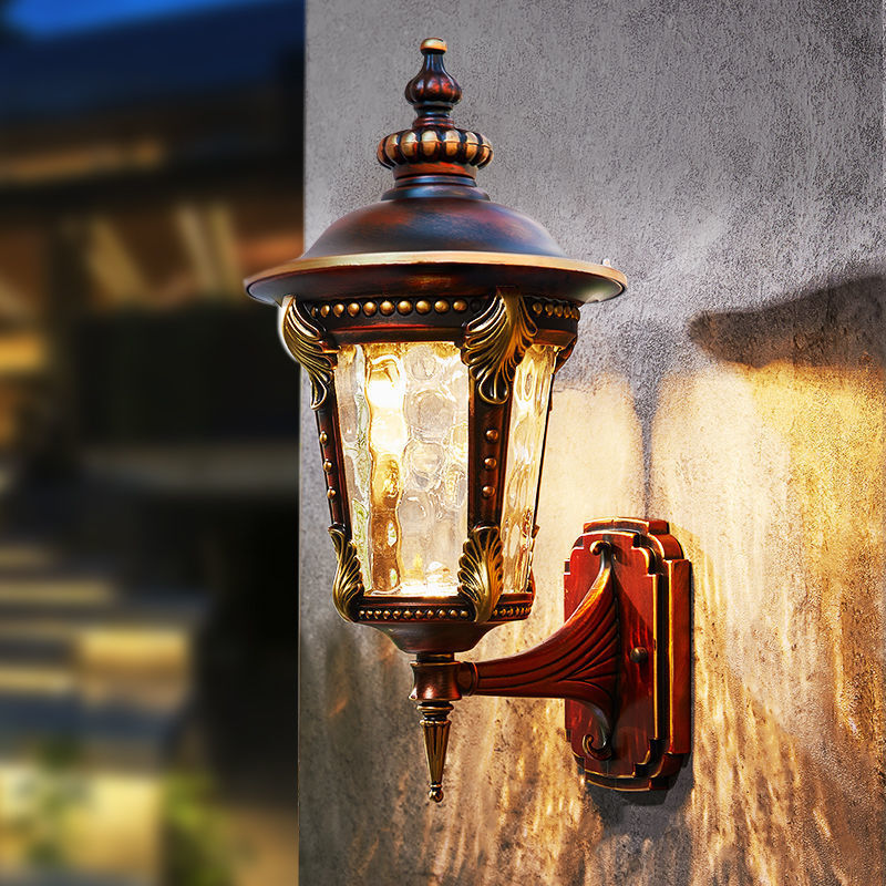 European Outdoor Wall Lamps Balcony Waterproof Outdoor Lighting Garden Villa Outside Courtyard Lamp Door Exterior Lights-image-513130634