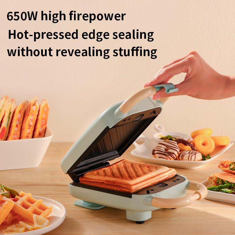 

Bread Makers Three-in-one Breakfast Maker Sandwich Multifunctional Household Electric Waffle Small Appliances Toaster Gr