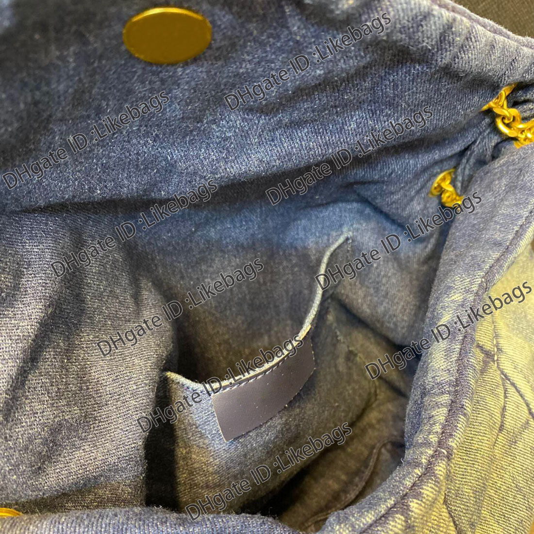 

LOULOU Puffer denim shoulder bag handbag purse luxury designer Tote Bags women cowboy messanger flaps bags crossbody clutch heave go, Black with sliver chain