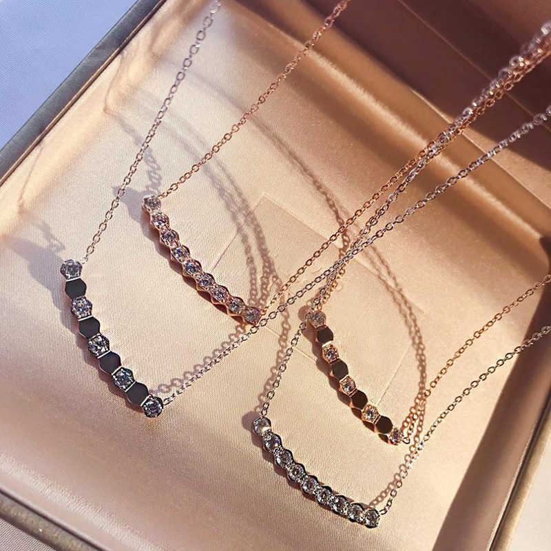 925 sterling silver honeycomb Chaumet Necklace famous brand Fine jewelry For mother women wholesale-image-778361469