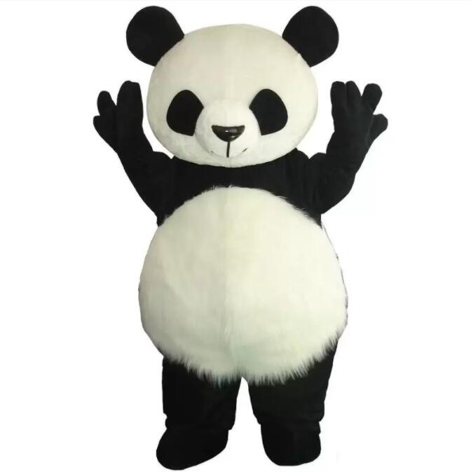 

Version Chinese Giant Panda Mascot Costume Christmas Mascot Costume Mascot Fancy Dress Cartoon Apparel Birthday party