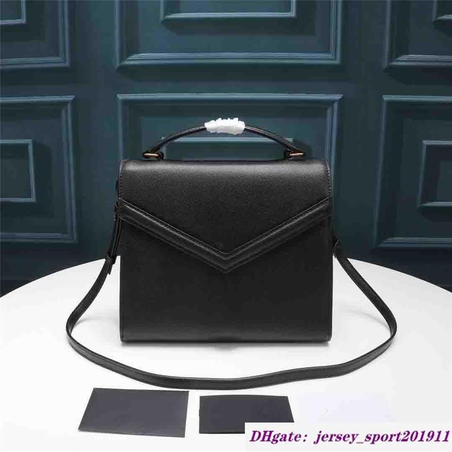 

2020 good quality handbag fashionable luxury women's chain bag 578000 New Designer Shoulder Bag CASSANDRA top leather handb276r, Gift bags
