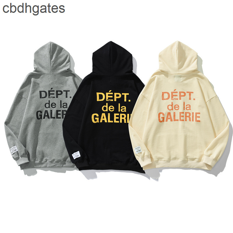 

Sweaters Los Hoodies Galleryes Sweater Dept Angeles Fashion Print Design Cotton Terry Hoodie Jacket Top, Dark gray