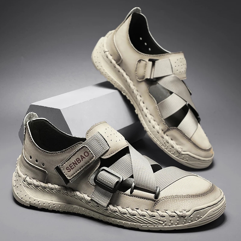 

2022 Brand Classic Men Shoes Summer New Large Size Men's Sandals Sandals Fashion Big -46